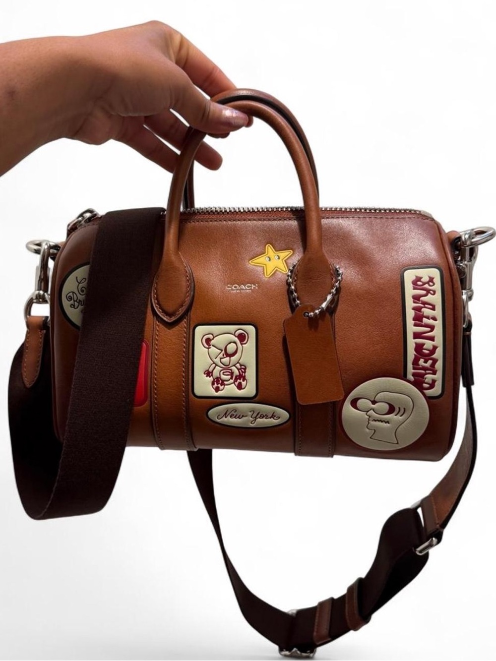 COACHxBraindead Compass w Patches - Picture 1 of 8